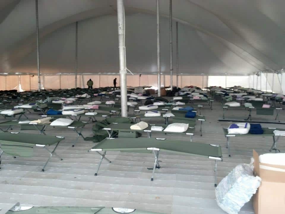 emergency tents