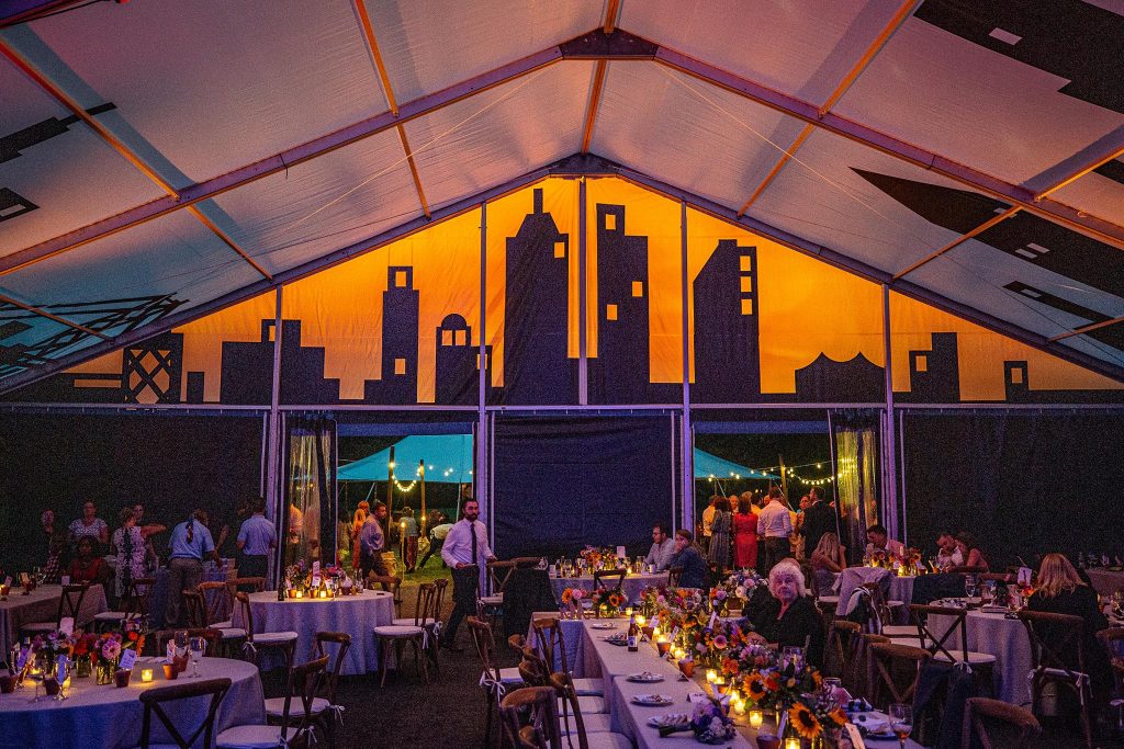 LA Tents - Wedding Tents - Backdrop